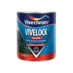 Vivechrom Vivelock Αντισκωριακό Χρώμα Γυαλιστερό Μαύρο 24 750ml
