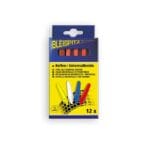 Bleispitz 0303 Κηρομπογιά Ελαστικων Χωρίς Ετικέτα 12mm/120mm Άσπρο 12TMX