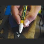 Bleispitz 0877-1 Μαρκαδόρος Βαφής Λεπτός 0,8mm/3,0Ml Άσπρο - Image 2