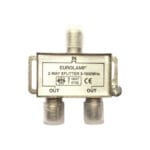 Eurolamp 147-10120 Διακλαδωτής TV Μεταλλικός F 1/2