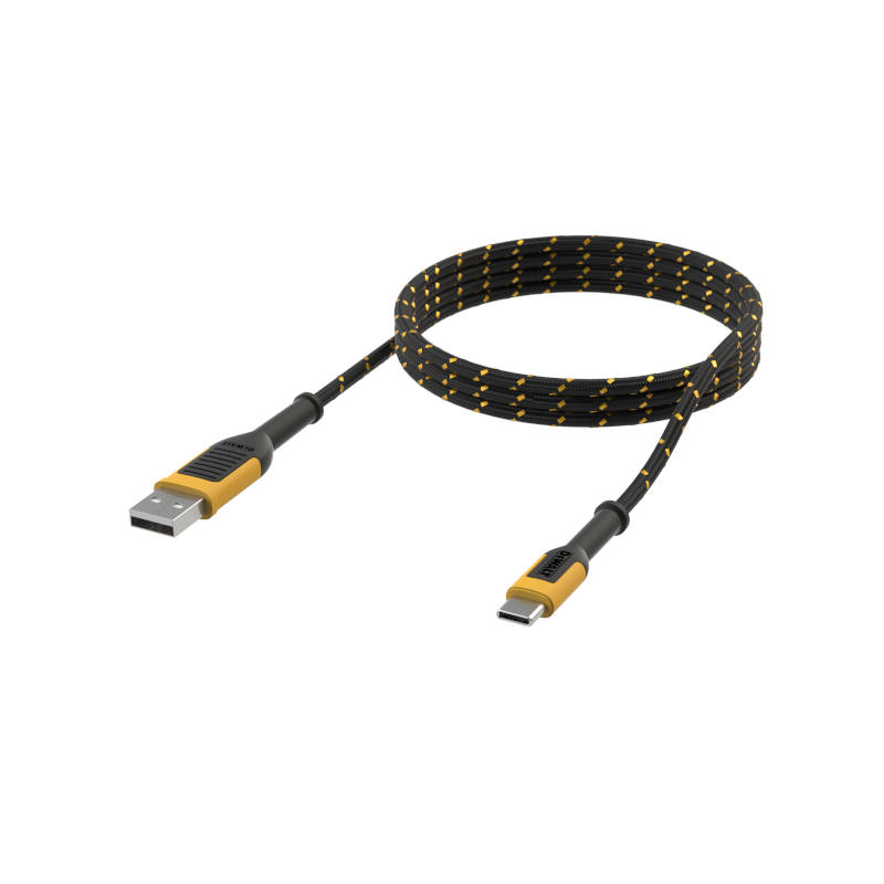 00309732-1.jpg Dewalt 1311349DWG Ενισχυμένο Καλώδιο USB-A σε TYPE-C 3m - Image 1
