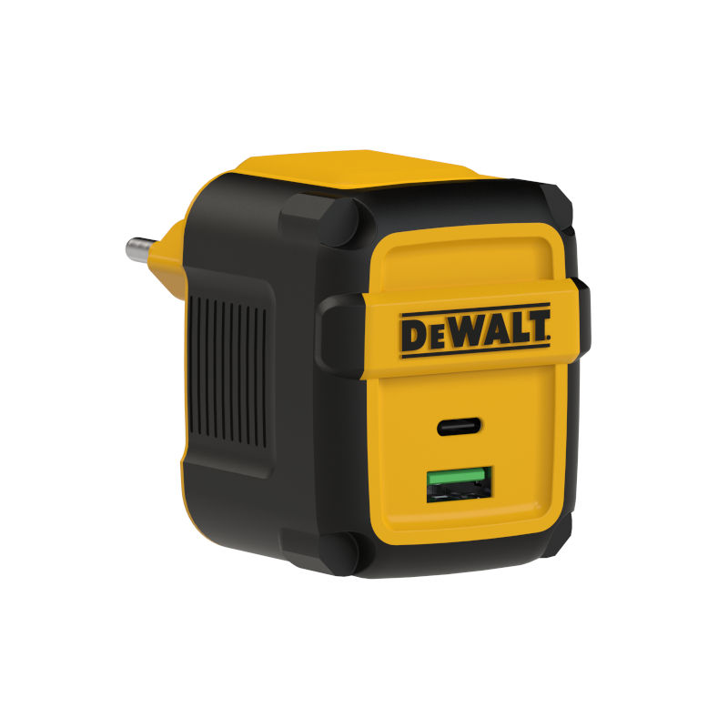 00309738-1.jpg Dewalt 1310873DWG Επιτοίχιος Φορτιστής 2 Θυρών 49.5W - Image 1