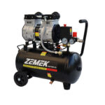 Zemek DOF1100-24 Αθόρυβος Αεροσυμπιεστής Χωρίς Λάδι 1.5HP 24Lt 8Bar - Image 2