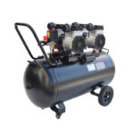 Zemek DOF1500x2-100 Αθόρυβος Αεροσυμπιεστής Χωρίς Λάδι με 2 Αντλίες 3.5HP 100Lt 8Bar - Image 6