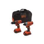 Black & Decker BDCDDIM18B Σετ Δραπανοκατσάβιδο & Παλμικό Κατσαβίδι 18V με Μπαταρία 1.5Ah