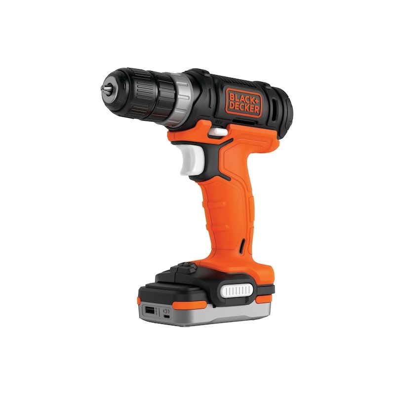 00402165-1.jpg Black+Decker BDCDD12S1 Δραπανοκατσάβιδο 12V 1x1.5Ah Li-Ion - Image 1