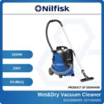 Nilfisk 107406600 AERO 21-01 PC Σκούπα Υγρών/Στερεών 1250W 20lt - Image 2
