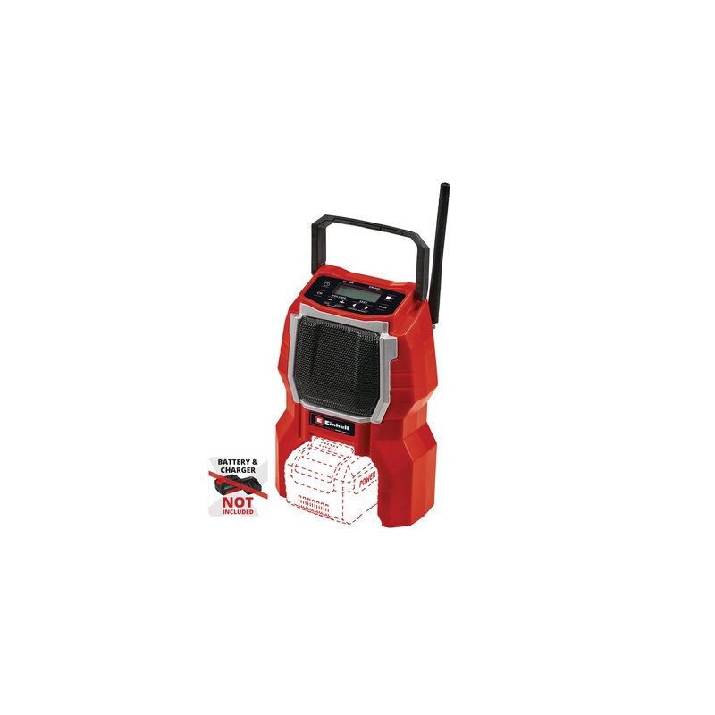 00508521-1.jpg Einhell TC-RA 18 Li BT-Solo Ραδιόφωνο Μπαταρίας 18V - Image 1