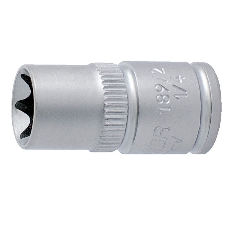 10101587-1.jpg Unior 607916 Καρυδάκι Torx (TX) με Eσωτερικό Προφίλ 1/4" 189/2 Ε10 - Image 1