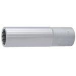 Unior 610769 Μακρύ Καρυδάκι 1/2" με Κουρμπαριστές Επιφάνειες 17mm 190/1L12p