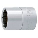 Unior 616923 Καρυδάκια 3/8", Δωδεκάγωνο Προφίλ 238/1 12p No.1/4"