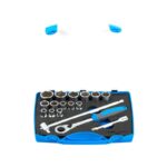 Unior 622023 Σετ με Kαρυδάκια 1/2" σε Πλαστικό Κουτί 10 - 32/17