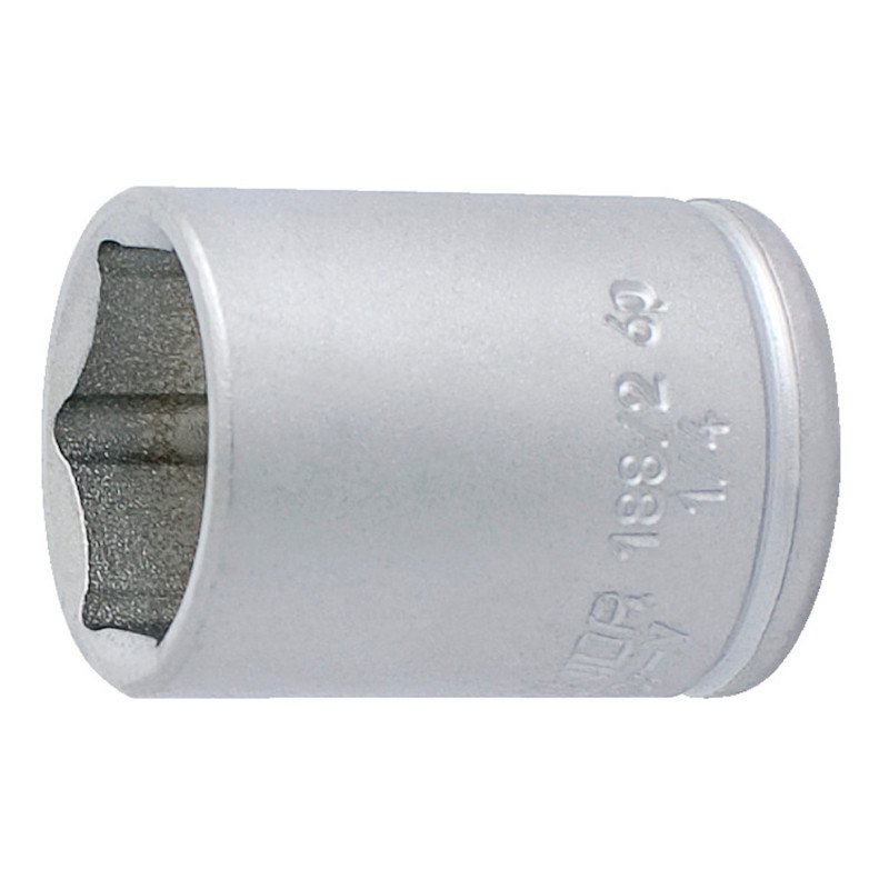 10105001-1.jpg Unior 618683 Καρυδάκι 1/4", 6γωνο - 188/2 6p No.3/16" - Image 1