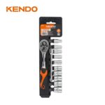 Kendo 16219 Σετ Καστάνιας 1/4" 12TMX