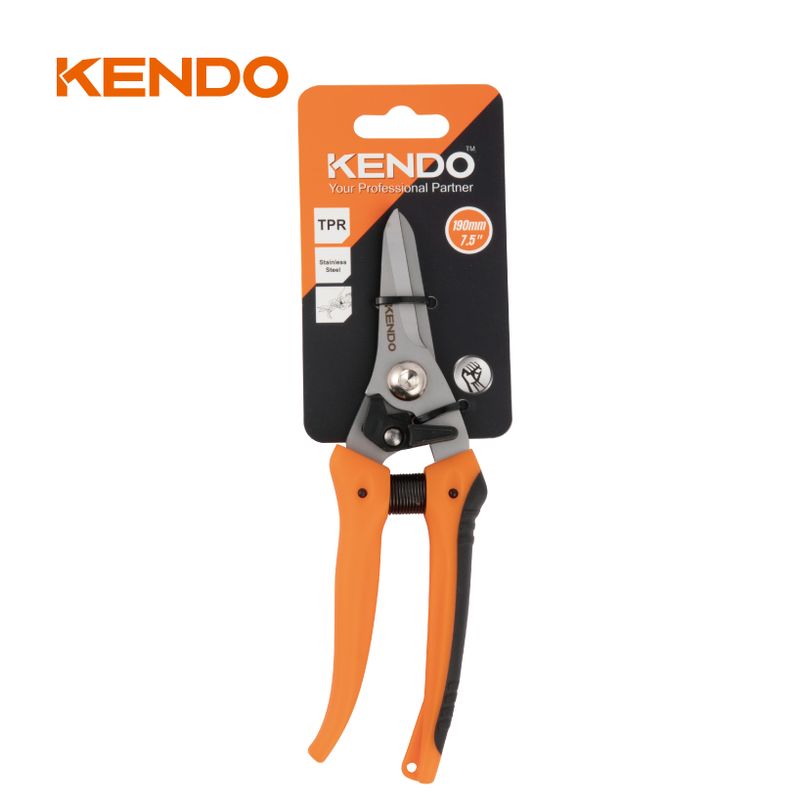 69000455-1.jpg Kendo 30751 Ψαλίδι Κήπου 190mm - Image 1