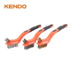 Kendo 31101 Σετ Συρματόβουρτσες Mini 3TMX 175mm / 7"