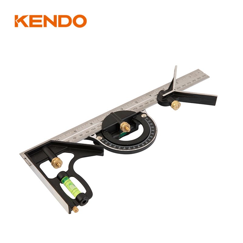 69000512-1.jpg Kendo 35320 Ρυθμιζόμενη Γωνία Μαραγκών & Μοιρογνωμόνιο 300mm - Image 1