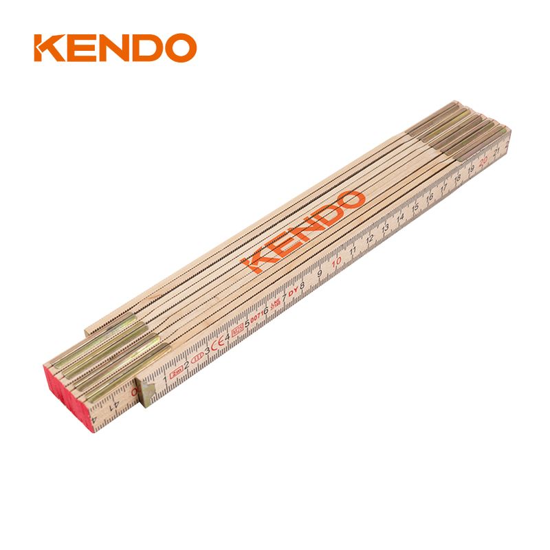 69000523-1.jpg Kendo 35611 Ξύλινο Μέτρο 2m - Image 1