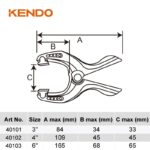 Kendo 40102 Σφικτήρας Ελατηρίου 109mm / 4" - Image 6