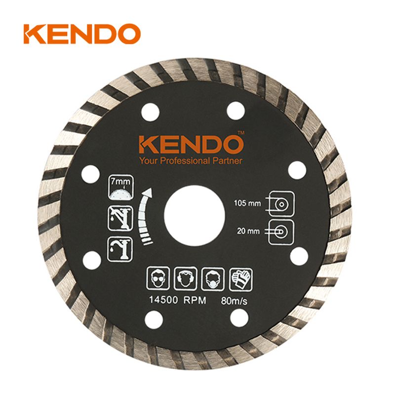 69000602-1.jpg Kendo 61211112 Διαμαντόδισκος Κοπής Φ115 x 22,23/20/16mm - Image 1