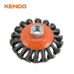 Kendo 76001329 Βούρτσα Λοξότομησης Μεταλλική O100mm M14x2mm - Image 4
