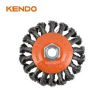 Kendo 76001429 Βούρτσα Λοξότομησης Μεταλλική O125mm M14x2mm - Image 2