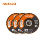 Kendo 77908041 Δίσκος Φτερού Λείανσης Ø125x22.23mmxP80 - Image 4