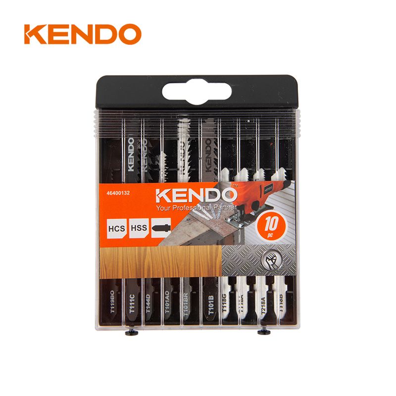 69000624-1.jpg Kendo 46400132 Σετ Λαμών Σέγας 10ΤΜΧ Τύπου T-Shank - Image 1