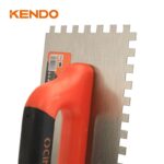 Kendo 45303 Σπάτουλα Πλακάδων με Δόντια 0.7x120x280mm - Image 4