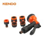 Kendo 60683 Σετ Εξαρτημάτων Ποτίσματος & Πιστόλι Νερού 1/2" - Image 6