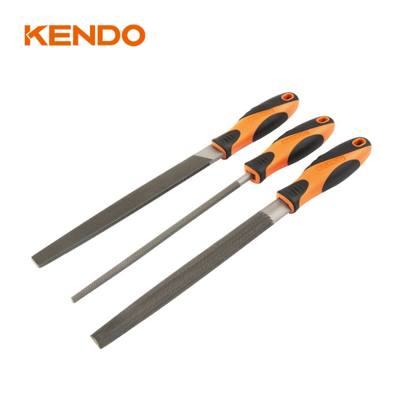 69000802-1.jpg Kendo 85118 Σετ Λίμες 3TMX 200mm / 8" - Image 1