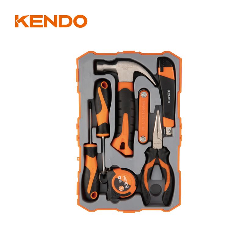 69000810-1.jpg Kendo 86129 Σετ Εργαλείων 13TMX Πλαστική Βαλίτσα - Image 1