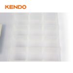 Kendo 90225 Ταμπακιέρα Εργαλείων Διαφανή 18 Θέσεων 31cm / 12-1/7" - Image 3