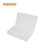 Kendo 90225 Ταμπακιέρα Εργαλείων Διαφανή 18 Θέσεων 31cm / 12-1/7" - Image 6