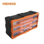 Kendo 90247 Συρταριέρα Εργαλείων Πλαστική 22 Θέσεων L495xW160xH255mm