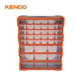 Kendo 90248 Συρταριέρα Εργαλείων Πλαστική 39 Θέσεων L475xW380xH160mm - Image 4