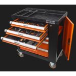 Kendo 90345 Εργαλειοφόρος Τροχήλατος 6 Συρταριών με Εργαλεία 197TMX - Image 2