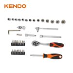 Kendo 90562 Σετ Καστάνια με Καρυδάκια 1/4' 42TMX - Image 3