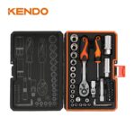 Kendo 90591 Σετ Καστάνια με Καρυδάκια 1/4' & 3/8' 45TMX - Image 5