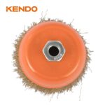 Kendo 76002629 Βούρτσα Τροχού Συρμάτινη Φ75mm, M14x2mm - Image 2
