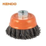 Kendo 76002729 Βούρτσα Τροχού Μεταλλική Φ75mm, M14x2mm