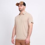 Nine Worths 1172-XL Chuck Μπλούζα Εργασίας Πόλο Καμελ NoXL