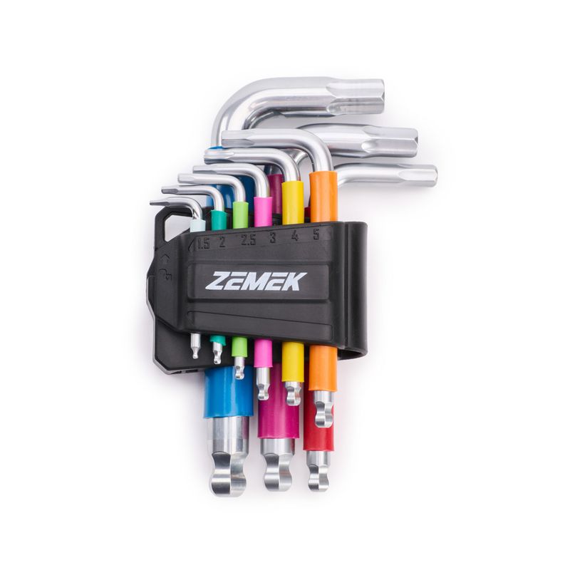 95000008-1.jpg ZEMEK ZK-G20 Σετ Κλειδιών Allen Μπίλιας 1.5-10mm 9ΤΜΧ - Image 1