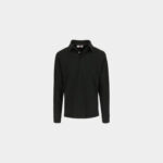 Herock 013962134 Troja Μπλούζα Μακρυμάνικη Polo Μαύρη XL