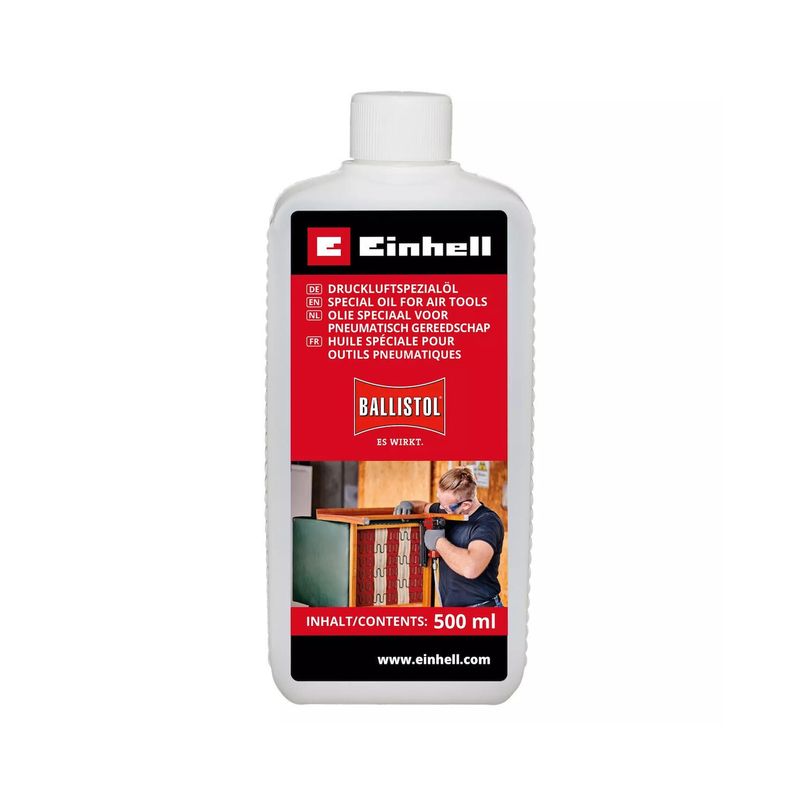 00508765-1.jpg Einhell 4138315 Ειδικό Λάδι για Εργαλεία Αέρος 500ml - Image 1