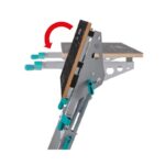 Wolfcraft MASTER 700 6908000 Πτυσσόμενος Πάγκος Εργασίας & Στήριξης Μηχανημάτων 150kg - Image 3