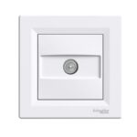 Schneider Electric Asfora EPH3200121 Πρίζα TV Τερματική 1dB Λευκή