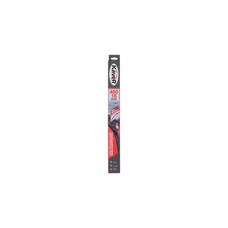 45000007-1.jpg Kaver Hybrid Flat Υαλοκαθαριστήρας Αυτοκινήτου 16" 400mm - Image 1