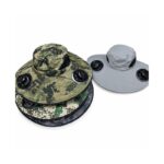 OEM CF-YF120 Καπέλο Ηλίου με Διπλό Ανεμιστήρα Ηλιακής Ενέργειας & USB